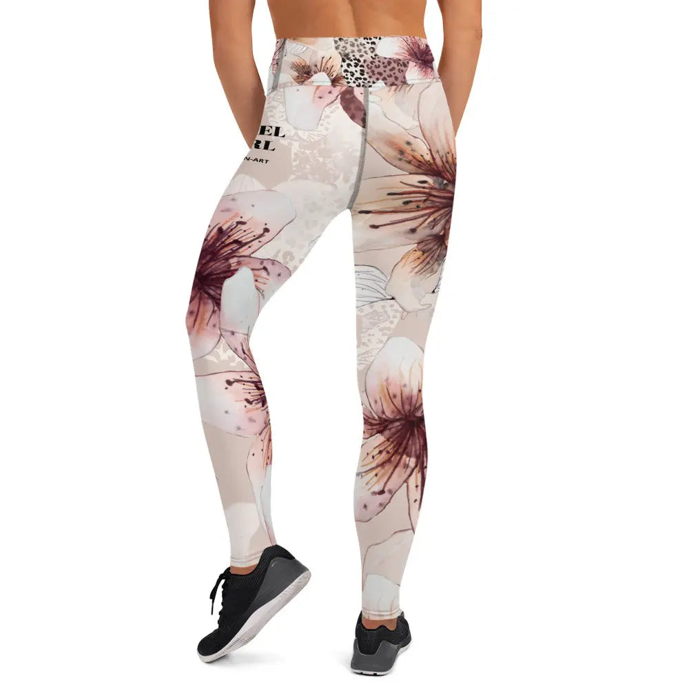 Yoga Leggings – Högmidjade Träningsleggings med Fyrvägsstretch & Ultimat Komfort