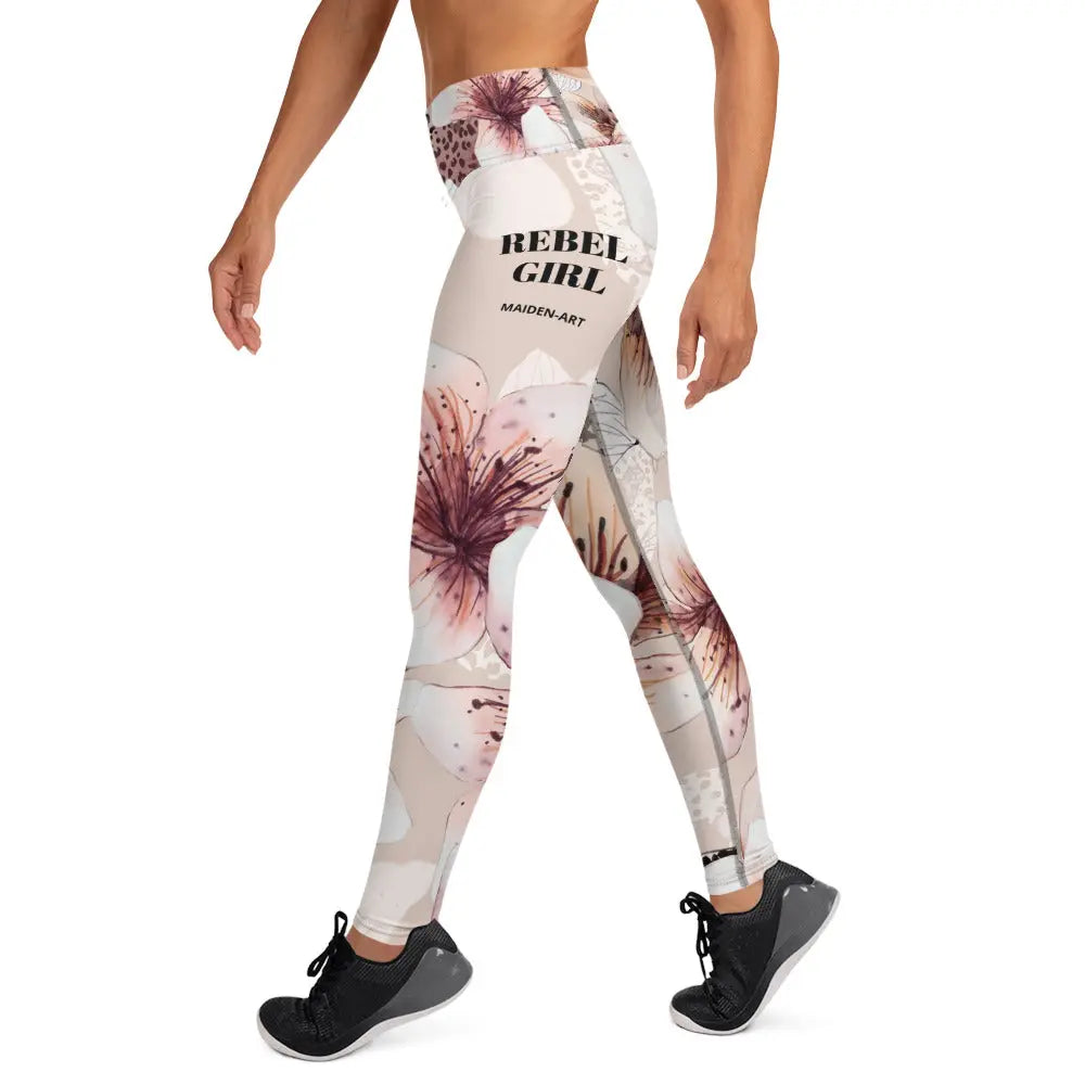 Yoga Leggings – Högmidjade Träningsleggings med Fyrvägsstretch & Ultimat Komfort