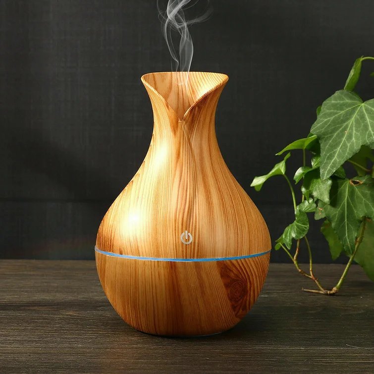 LED Ultrasonic Aromaterapi Essential Oil Diffuser - The Mindful Shop