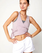 Metamorph omlott - linne med knytband - The Mindful Shop