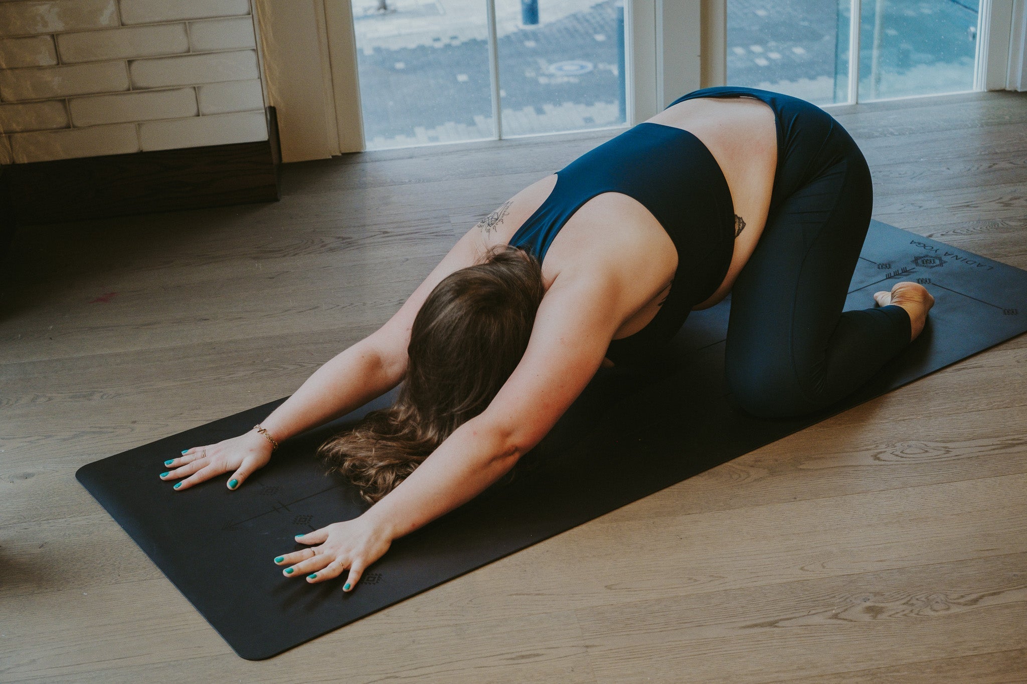 Warrior Black - Sustainable Yoga Mat - The Mindful Shop