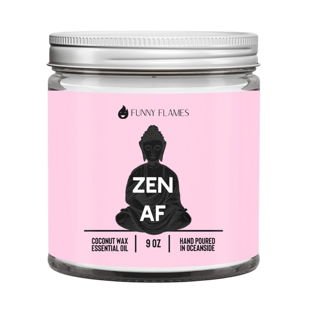 Zen Af (pink) Doftljus - The Mindful Shop